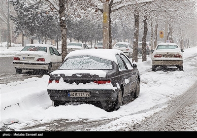 بارش برف در ارومیه