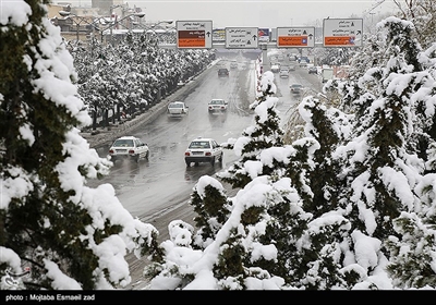 بارش برف در ارومیه