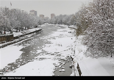 بارش برف در ارومیه