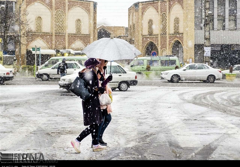 آغاز موج تازه بارش &quot;برف و باران&quot; در 12 استان/ احتمال وقوع بهمن در 5 استان