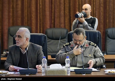  سرلشکر سیدمحمدحسن فیروزآبادی در جلسه مجمع تشخیص مصلحت نظام 