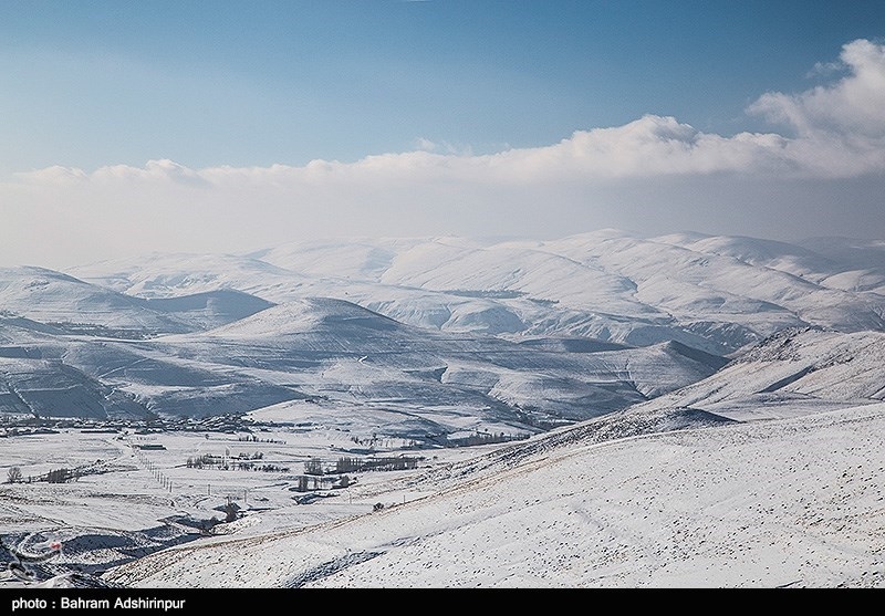 اردبیل| زیبایی طبیعت زمستانی ارتفاعات خلخال به روایت تصویر