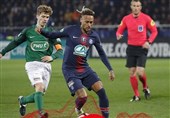 فوتبال جهان|صعود آسان پاری‌سن‌ژرمن در جام حذفی فرانسه