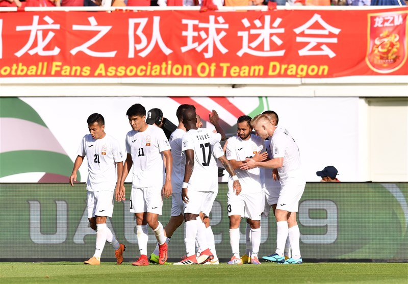 جام ملت‌های آسیا| شکست یک نیمه‌ای چین مقابل قرقیزستان