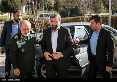 محسن رضایی دبیر مجمع تشخیص مصلحت نظام در دومين همايش سراسري راويان انقلاب و دفاع مقدس