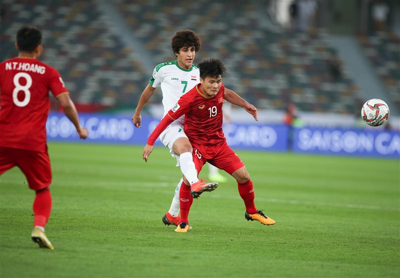 جام ملت‌های آسیا| شکست عجیب عراق مقابل ویتنام در نیمه اول
