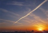 ماجرای خطوط عجیب در آسمان ایران چه بود + تصاویر