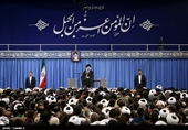 دیدار هزاران نفر از مردم قم با رهبر معظم انقلاب