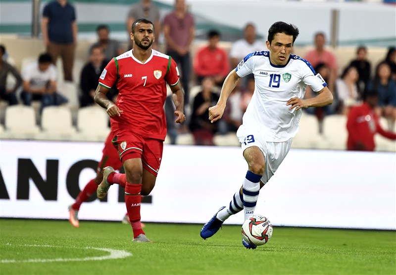 جام ملت‌های آسیا| پیروزی یک نیمه‌ای ازبکستان مقابل عمان