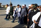 سفر یکروزه نماینده ولیفقیه در استان کرمان به قلعهگنج به روایت تصویر