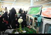 خوزستان| اشک نرگسها بر مزار شهدای عملیات کربلای 5 به روایت تصویر