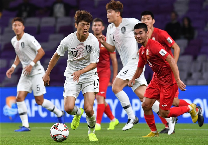جام ملت‌های آسیا| برتری کره جنوبی مقابل قرقیزستان در آمار