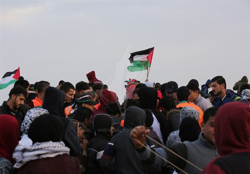 شهیدة و 185 إصابة برصاص الکیان الصهیونی شرق غزة