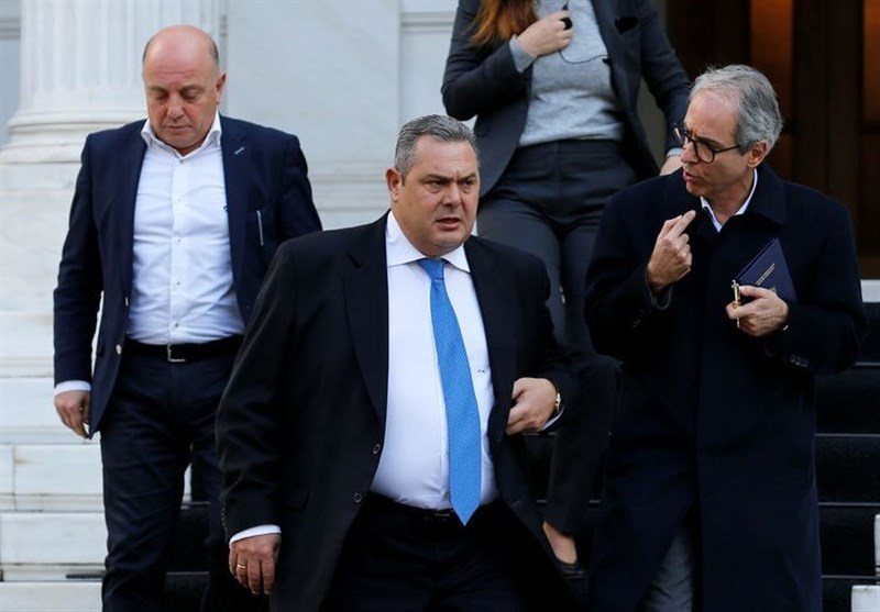 استعفای وزیر دفاع یونان به دلیل توافق اخیر با مقدونیه