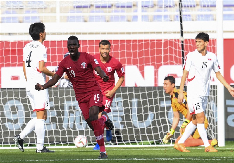 جام ملت‌های آسیا| پیروزی پرگل قطر برابر کره شمالی در نیمه اول