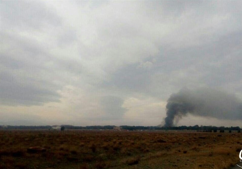 سقوط هواپیمای باری قرقیزستانی حوالی فرودگاه فتح