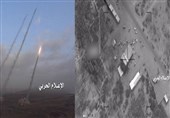 القوة الصاروخیة وسلاح الجو المسیر الیمنی یستهدفان معسکرا سعودیا فی نجران