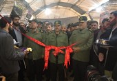 افتتاح نمایشگاه محرومیت‌زدایی‌ نیروی زمینی سپاه