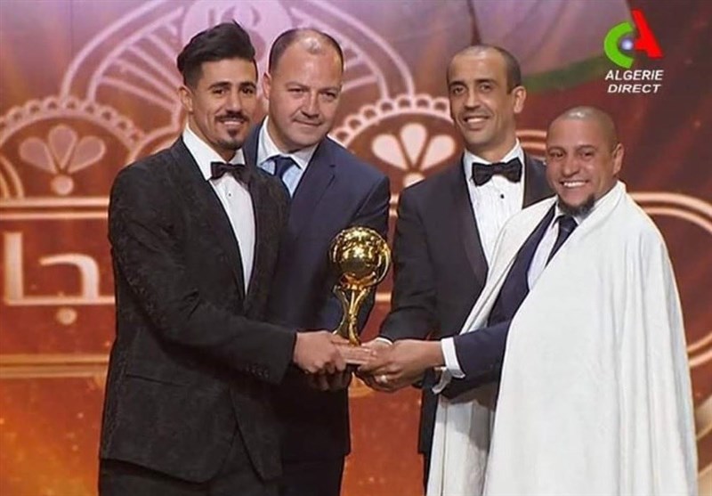بونجاح بهترین بازیکن فوتبال الجزایر در سال 2018 شد