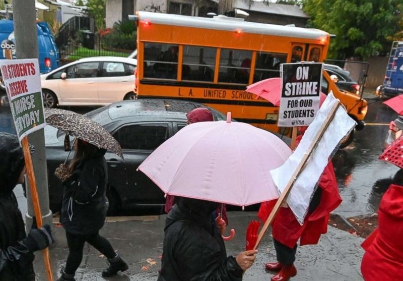 Thousands of Public School Teachers Go on Strike in LA (+Video)
