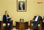 المعلم لـ بیدرسون: سوریا مستعدة للتعاون لإیجاد حل سیاسی للأزمة فیها
