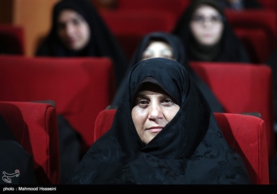 نسرین سلطانخواه در مراسم تودیع و معارفه دبیر شورای عالی انقلاب فرهنگی