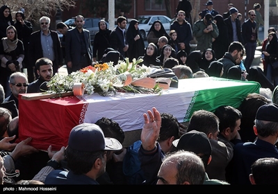 Funeral Procession Held in Tehran for Victims of Army Plane Crash