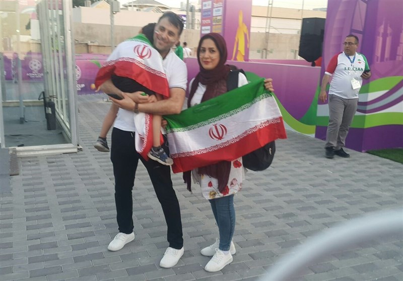 گزارش خبرنگار اعزامی تسنیم از امارات| فضای امنیتی در اطراف ورزشگاه آل مکتوم/ تماشاگران ایرانی به دنبال بلیت در بازار سیاه+عکس