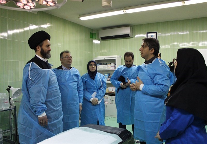 بازدید امام جمعه اردبیل از مرکز ناباروری قفقاز به روایت تصویر