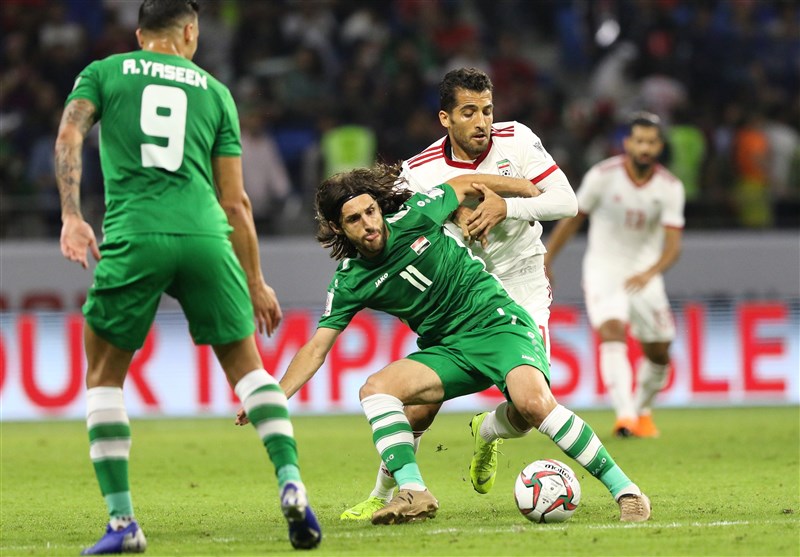 برتری آماری نسبی ایران مقابل عراق در نیمه نخست