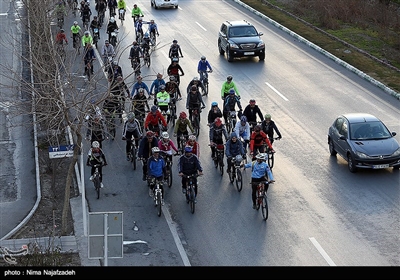 همایش دوچرخه سواری روز هوای پاک-مشهد