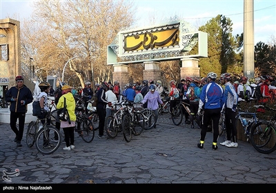 همایش دوچرخه سواری روز هوای پاک-مشهد