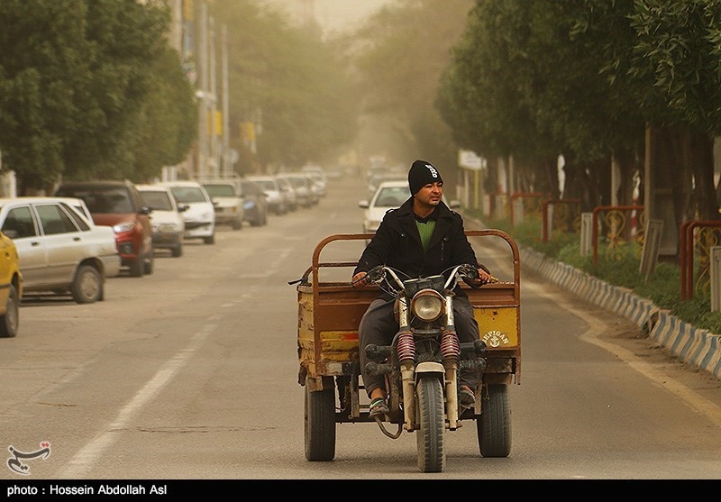 تداوم گرد و خاک در خوزستان؛ شوش آلوده‌ترین شهر خوزستان اعلام شد‌