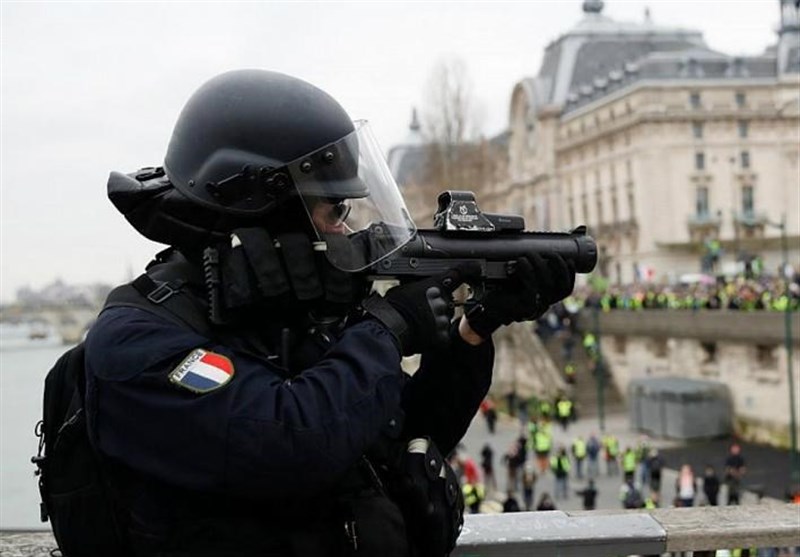 درگیری معترضان ضد نژادپرستی با پلیس فرانسه