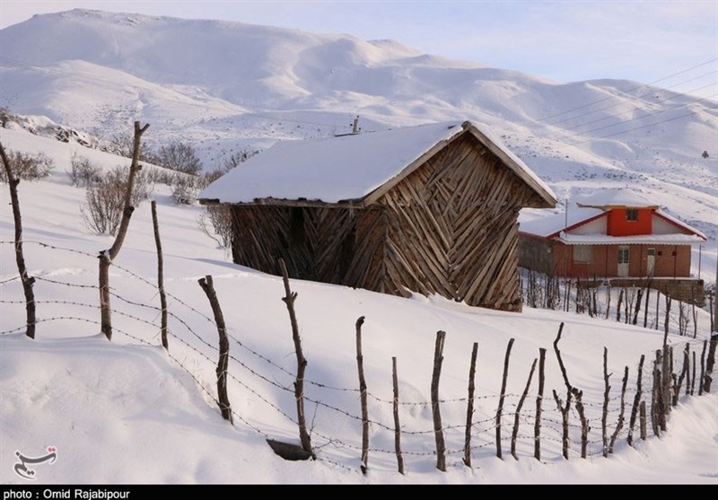 طبیعت زمستانی ییلاقات دیلمان گیلان به روایت تصویر