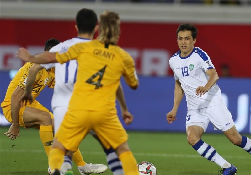 جام ملت‌های آسیا| تساوی استرالیا و ازبکستان در نیمه اول