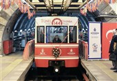 تونل متروی 144 ساله استانبول ترکیه + عکس