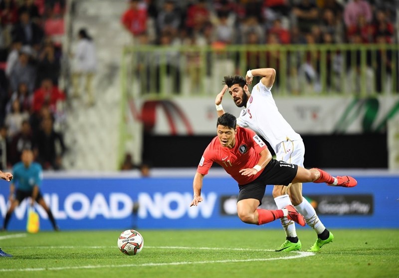 جام ملت‌های آسیا| دیدار کره‌جنوبی و بحرین به وقت‌های اضافه رفت
