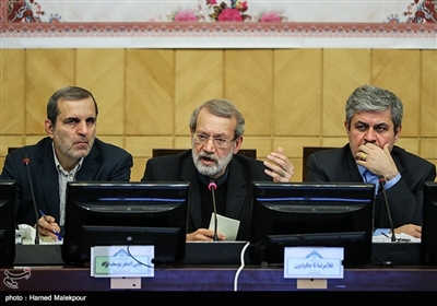 سخنرانی علی لاریجانی رئیس مجلس شورای اسلامی در جلسه کمیسیون تلفیق لایحه بودجه سال 98 کل کشور