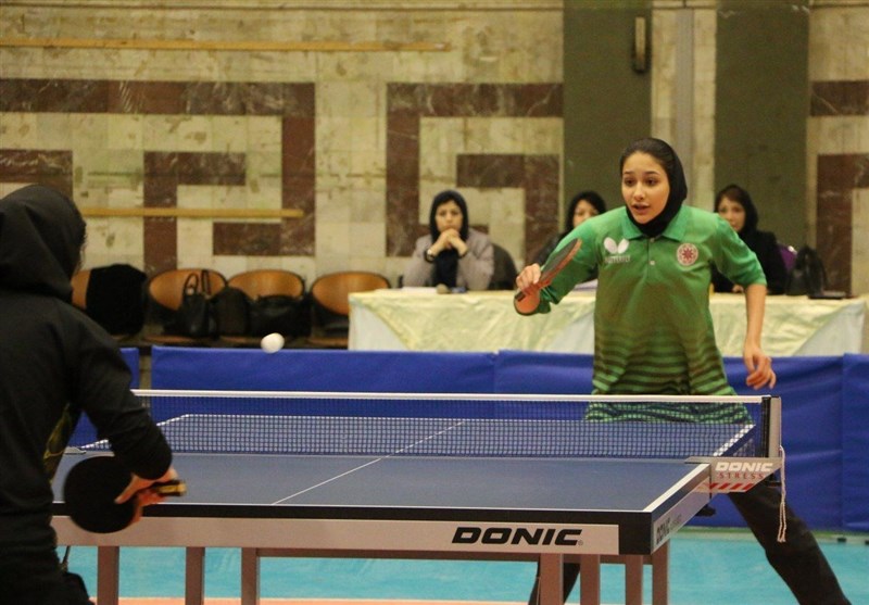 قهرمانی پریناز حاجیلو در دور چهارم تنیس روی میز تور ایرانی بانوان