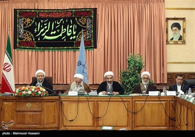 دیدار روسای دادگستری های کل کشور با آیت الله آملی لاریجانی رئیس قوه قضائیه