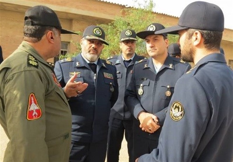 بازدید فرمانده نیروی هوایی ارتش از پایگاه شکاری شهید اردستانی