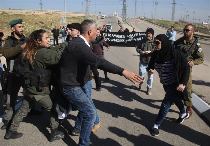 Palestinians Protest ‘Apartheid Road’ in Occupied West Bank