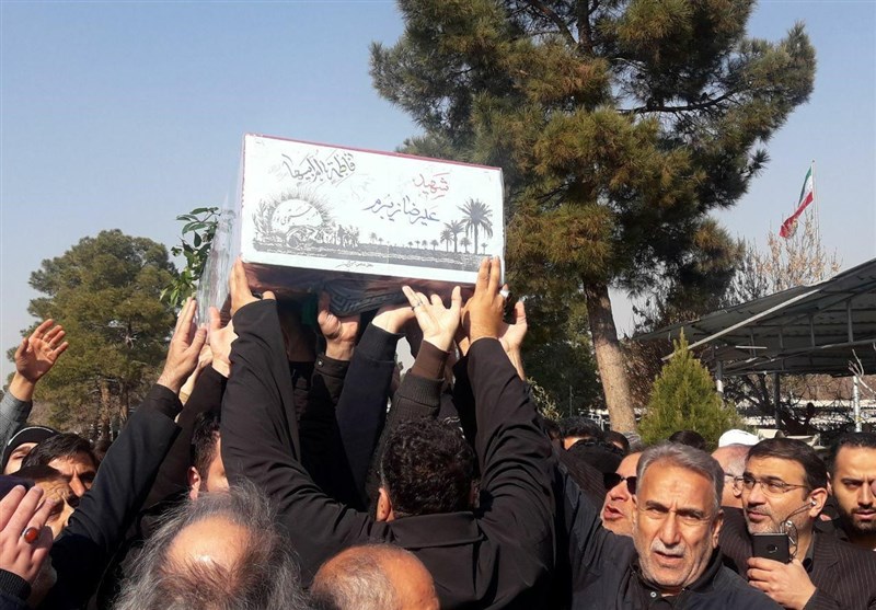 تهران| پیکر پاک شهید « زیبرم» در شهرری تشییع شد