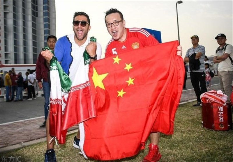 گزارش خبرنگار اعزامی تسنیم از امارات| حضور شمار هواداران ایرانی در ورزشگاه/ خبرنگاران چینی ناامید از پیروزی+ عکس