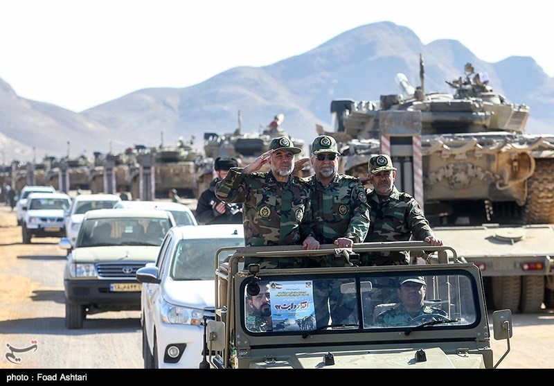 Iran’s Army Stages Final Stage of War Game