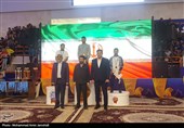 خوزستان| آئین تقدیر از قهرمانان کشتی جام تختی به روایت تصویر