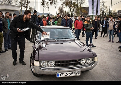 Vintage Cars Go on Show in Iran's Gilan