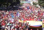حامیان رئیس جمهوری ونزوئلا به خیابان‌ها سرازیر شدند