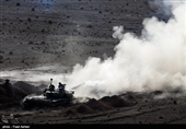 Army Ground Force Stages Large Scale Drill in Central Iran